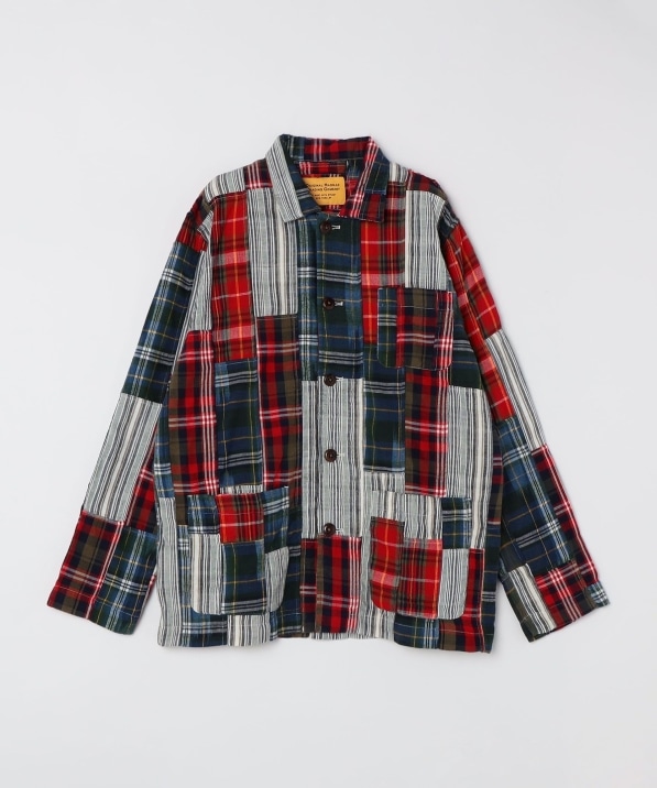 ORIGINAL MADRAS TRADING COMPANY: MADRAS PATCHWORK SHIRT JACKET