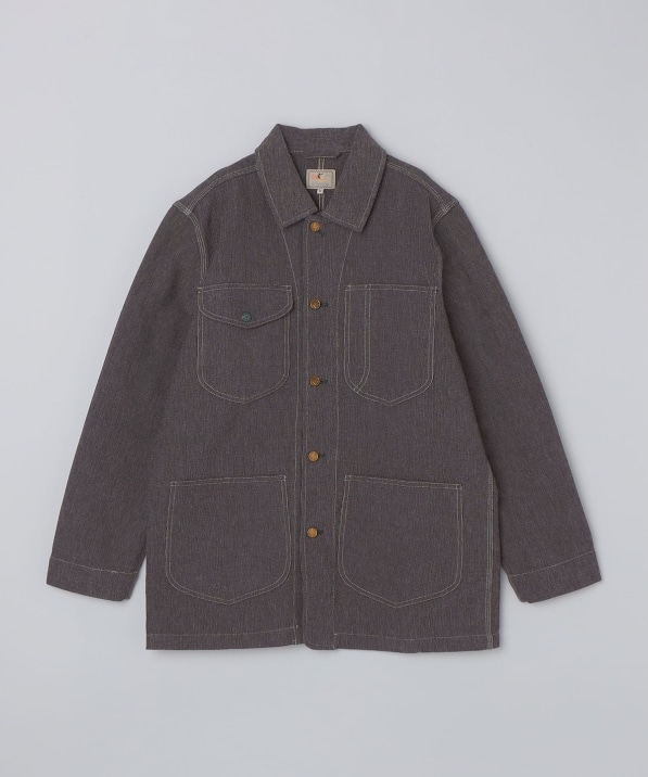 WYTHE NEW YORK: HEAVYWEIGHT PINPOINT CANVAS BARN JACKET