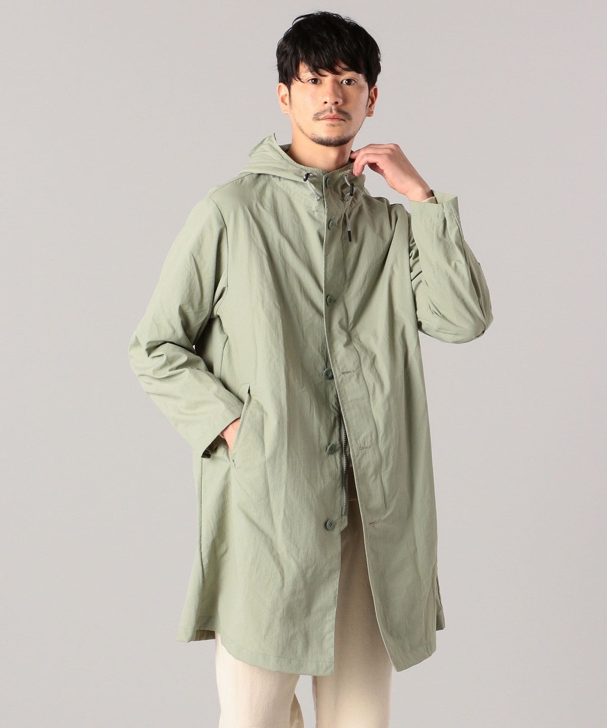 Ships 撥水 Uvカット ナイロン パッカブル フード コート アウター ジャケット Ships 公式サイト 株式会社シップス