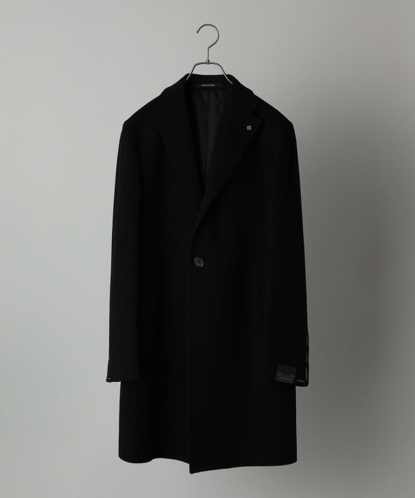 良い n.hoolywoodチェスターフィールドコート ブラック N.HOOLYWOOD