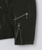 NOMARHYTHM TEXTILE: Front Zip Riders Jacket
