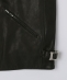 NOMARHYTHM TEXTILE: Front Zip Riders Jacket