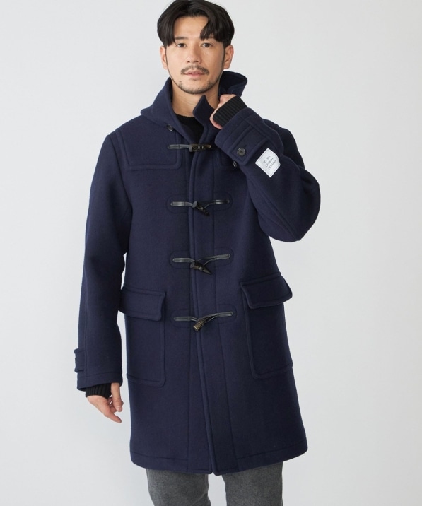 SHIPS メンズダッフルコートネイビー
