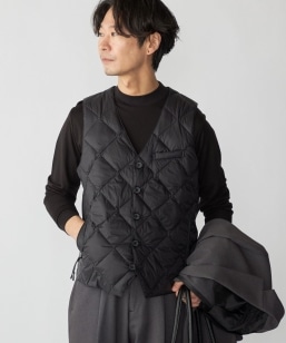 SHIPS カジュアルベスト Sサイズ SHIPS ベスト ジレ SHIPS: サンフェード リネン ニット メンズ