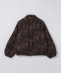 NOMARHYTHM TEXTILE: Leopard Reversible Down Puffer