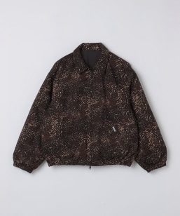 NOMARHYTHM TEXTILE: Leopard Reversible Down Puffer