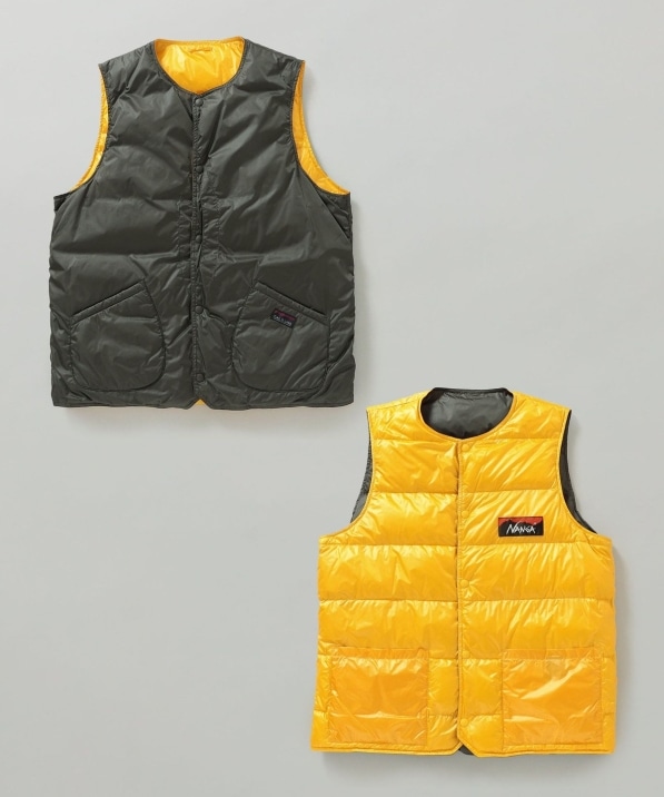 ySHIPSʒzCAL O LINE: NANGA DOWN VEST