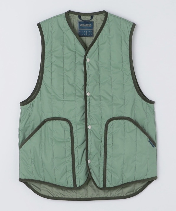 西ドイツ産　Haussmann リャマ70% バージンウール30% SHIPS別注】LAVENHAM: STUDIO GILET PIGMENT｜ SHIPS 公式サイト