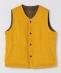 ORIGINAL MADRAS TRADING COMPANY: REVERSIBLE FLECKED WEAVE VEST