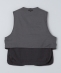 ENGINEERED GARMENTS: FOWL VEST HIGH COUNT WORSTED WOOL