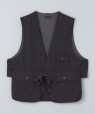 ENGINEERED GARMENTS: FOWL VEST HIGH COUNT WORSTED WOOL `R[O[