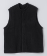 SEEALL: STAND COLLAR GILET �u���b�N