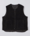 ENGINEERED GARMENTS: OVER VEST BLACK CONE DENIM
