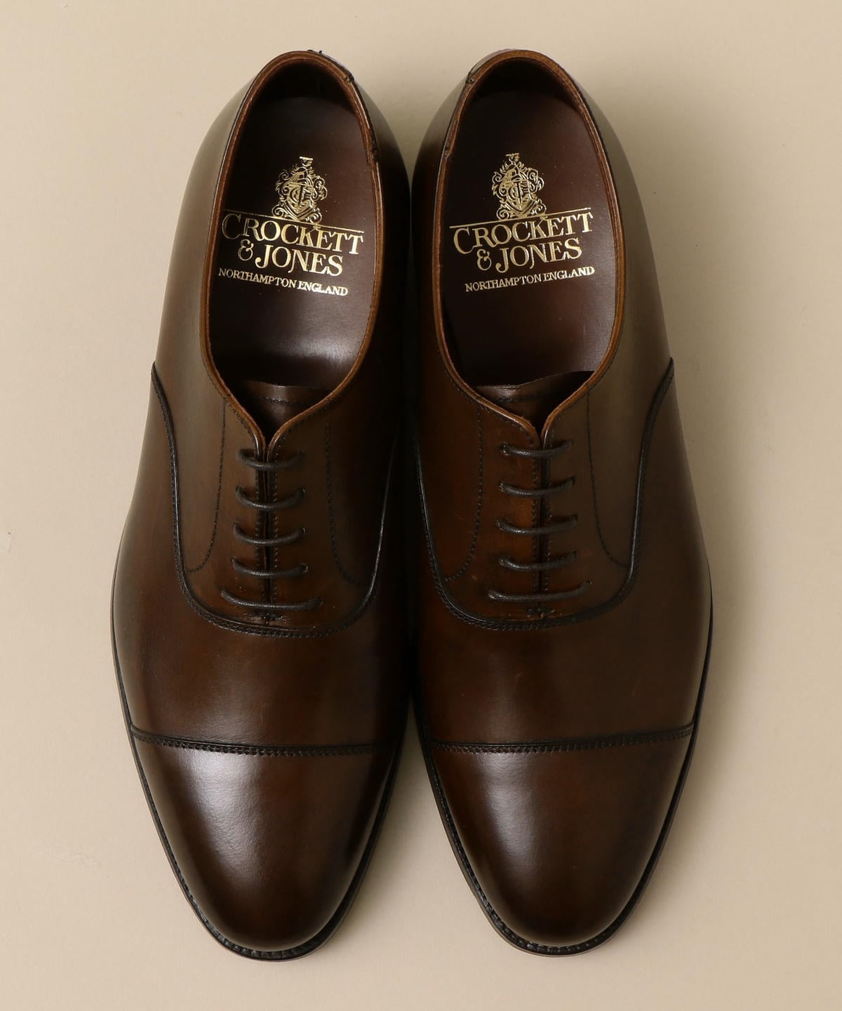 CROCKETT＆JONES: KENT ストレートチップ シューズ: シューズ