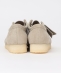 ySHIPS EXCLUSIVEzCLARKS: WALLABEE WHITE SOLE