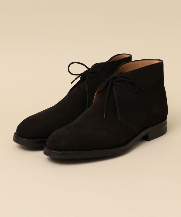 Crockett&Jones:チャートシー スエード チャッカ ブーツ: シューズ ...