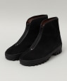 REPRODUCTION OF FOUND: FRONT ZIP BOOTS ミリタリーブーツ ブラック
