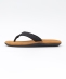 ISLAND SLIPPER x GROWN&SEWN: TONG W/OAK BLACK D