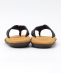 ISLAND SLIPPER x GROWN&SEWN: TONG W/OAK BLACK D