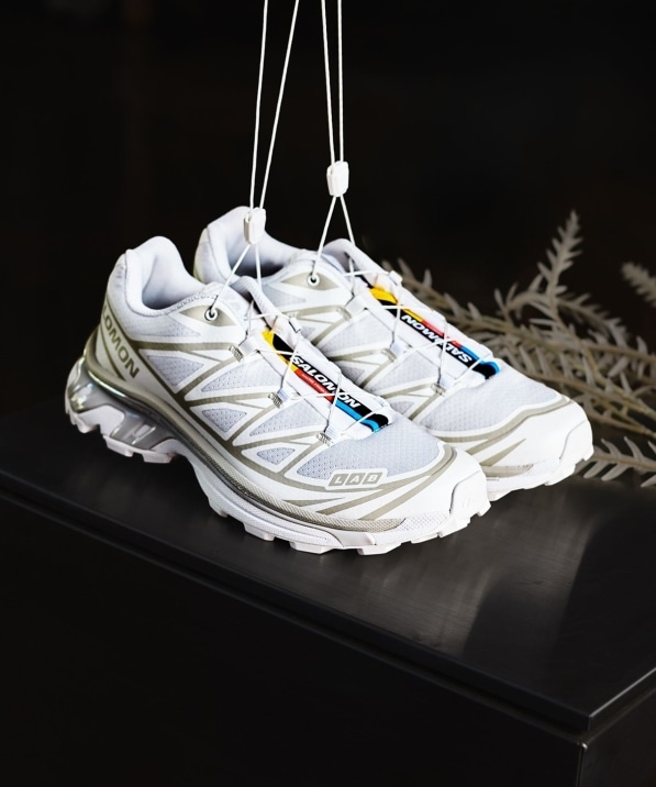 SALOMON XT6 ホワイト（美品） SALOMON - 【残りわずか】XT-6 White/White/Lunar Rock