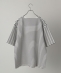 【SHIPS別注】BATONER: Degrease Knit バスクシャツ