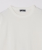 SHIPS:�q�ڐG�⊴�r ICE COTTON �N���[�l�b�N �V���[�g �X���[�u �j�b�g T�V���c