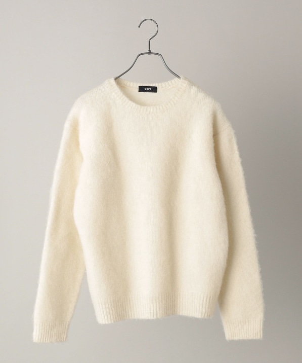 Web限定 Ships シェットランドタイプ ウール シャギードッグ ニット セーター トップス Ships 公式サイト 株式会社シップス