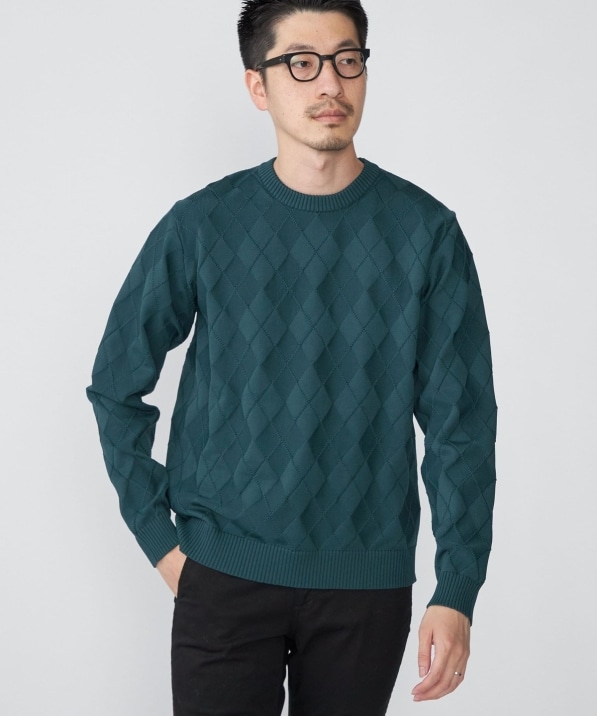 SHIPS:〈手洗い可能〉AMOSSA(R) シャンティー リンクス アーガイル ...