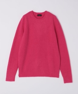 roberto collina: GIROCOLLO BOUCLE CREW NECK