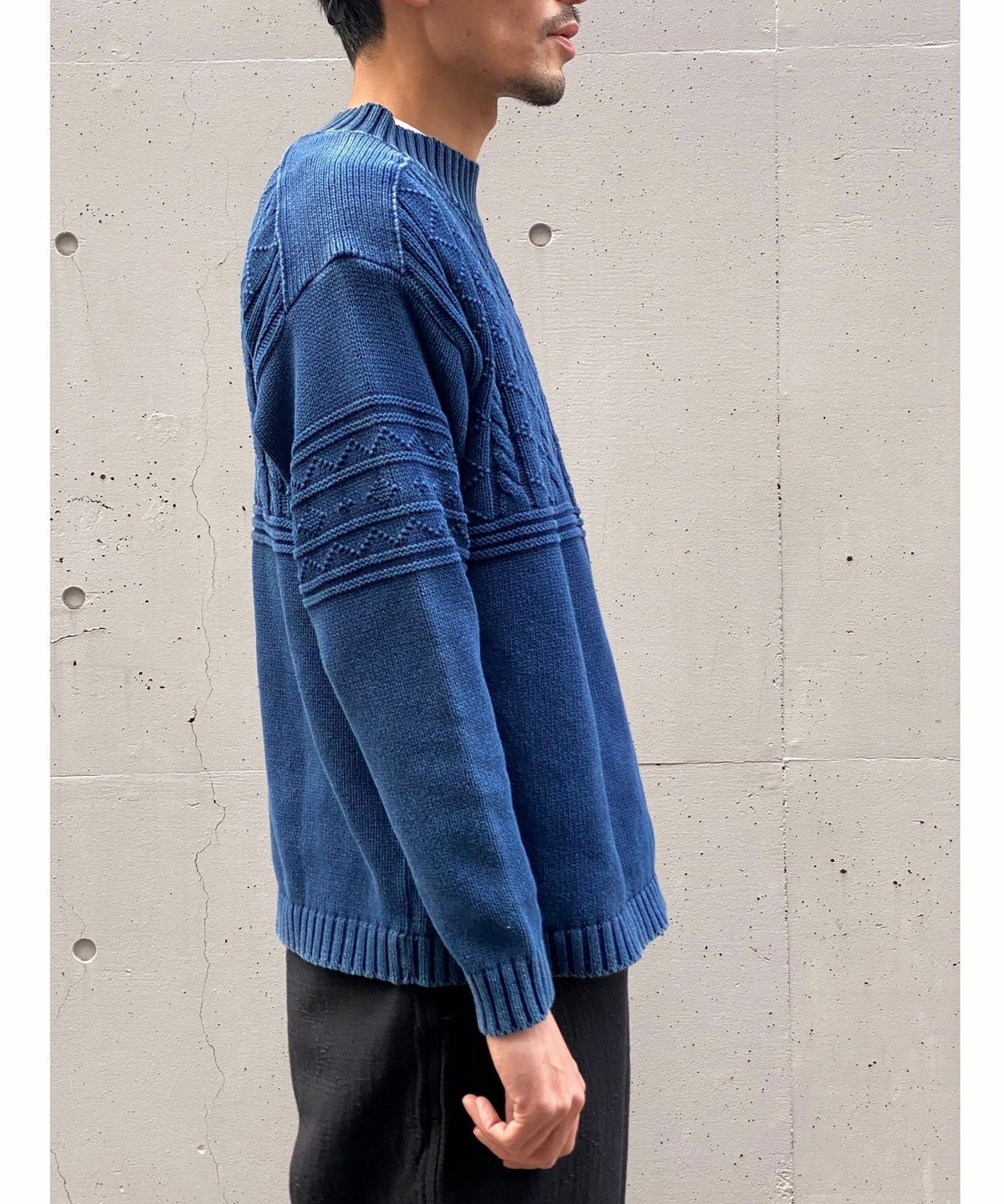 PORTER CLASSIC 18AW Fisherman Knit | xvision-babol.com