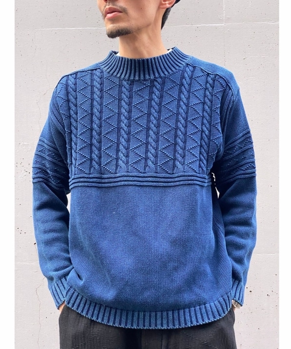 2022年最新版☆高級感溢れる PORTER CLASSIC 18AW Fisherman Knit
