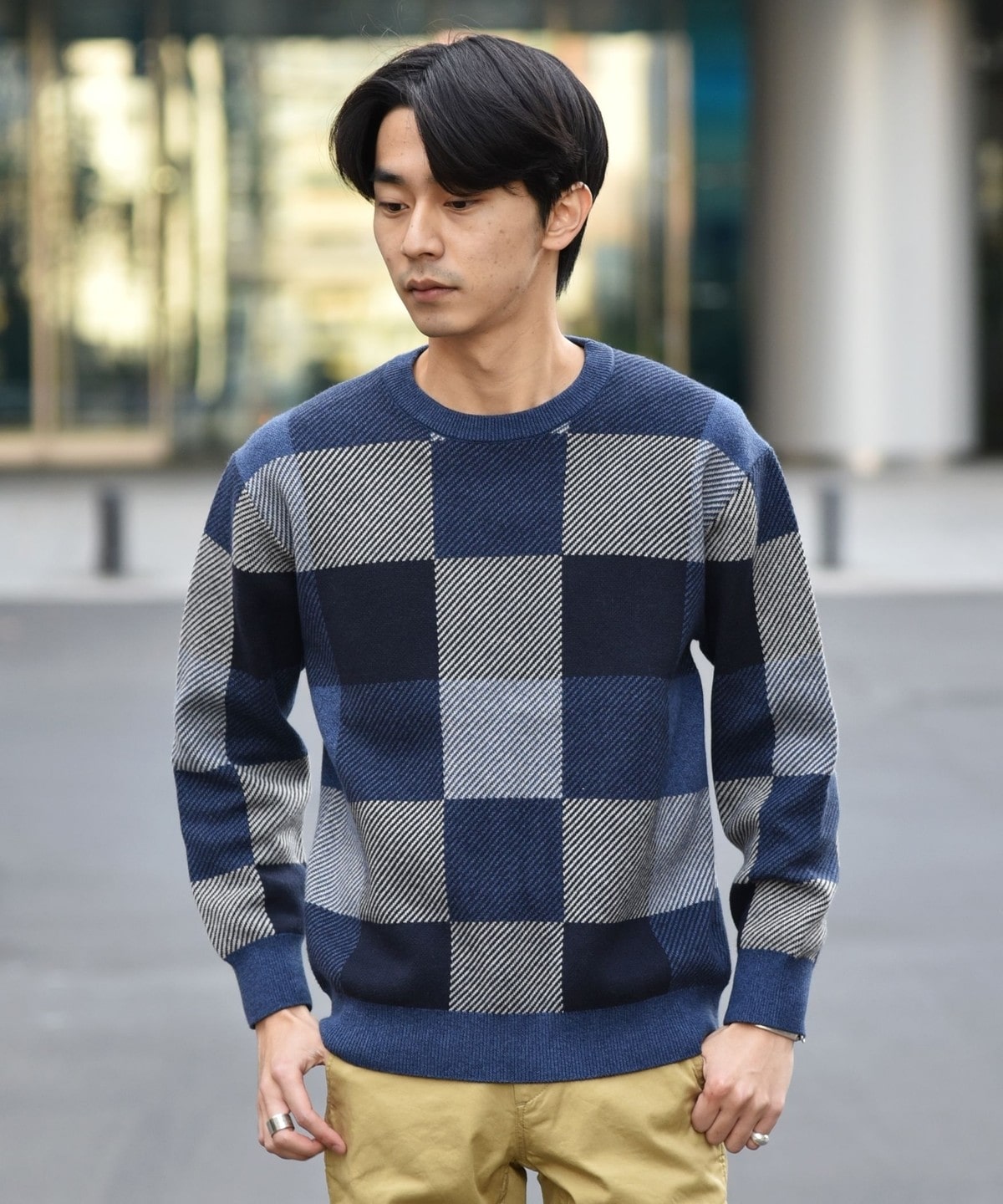 ENOF｜21AW　cotton cashmere knit