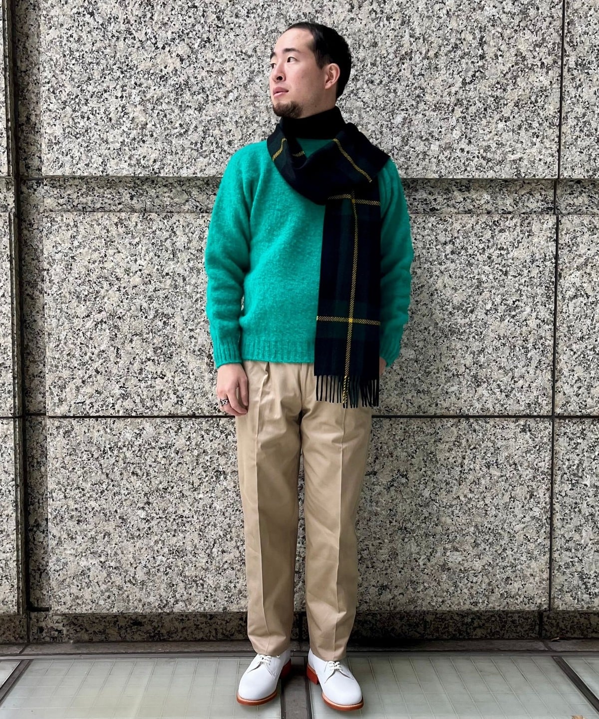 Southwick別注】Peter Blance & Co.: Shaggy Crew Neck Pullover