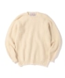 【Southwick別注】Peter Blance & Co.: Shaggy Crew Neck Pullover オフホワイト