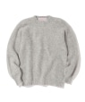 【Southwick別注】Peter Blance & Co.: Shaggy Crew Neck Pullover ライトグレー
