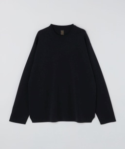 BATONER: 32G SMOOTH WOOL CREW NECK