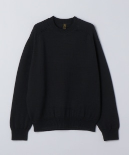 BATONER: SOLID WOOL TENJIKU CREWNECK