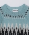NOMARHYTHM TEXTILE:  Hand Knit Snowflake Sweater