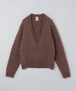 nym: WOOL CASHMERE SHET V-NECK PULLOVER