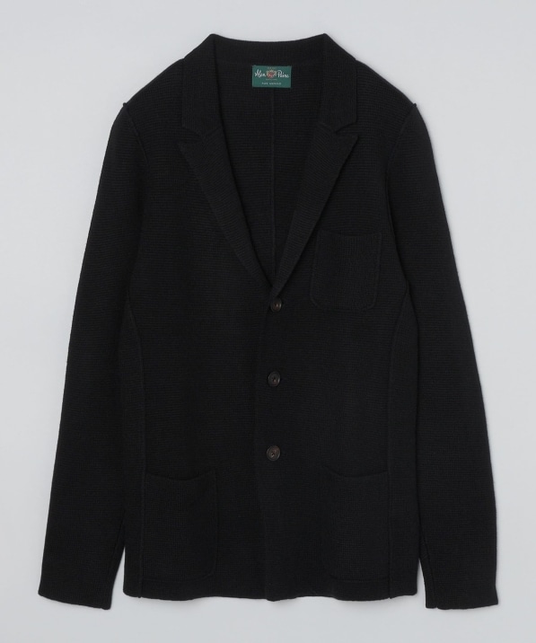 ALAN PAINE: メリノウール 7ゲージ ラペル ジャケット｜ SHIPS 公式サイト