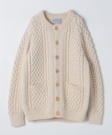 INVERALLAN: 4A ARAN CARDIGAN アラン カーディガン: トップス 