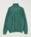 NEEDLES: ZIPPED MOHAIR CARDIGAN SOLID