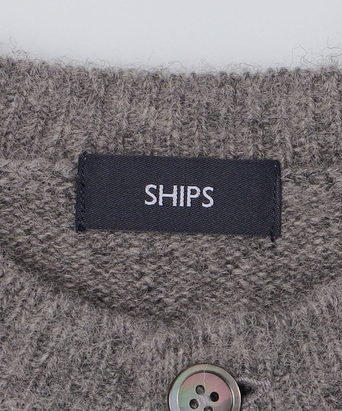SHIPS: 〈シェットランドタイプ〉 ウール シャギー ニット クルー