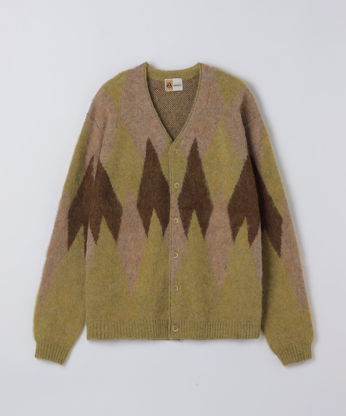 TOWNCRAFT: MOHAIR SHAGGY JACQUARD CARDIGAN｜ SHIPS 公式サイト