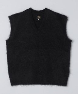 NEEDLES: MOHAIR KNIT VEST
