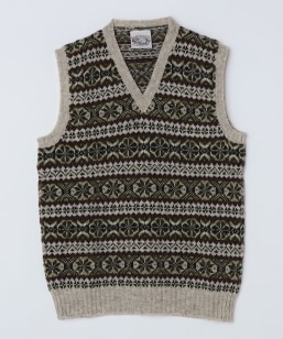JAMIESONS KNITWEAR: FAIRISLE VEST