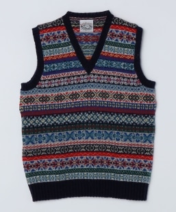 JAMIESONS KNITWEAR: FAIRISLE VEST