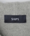 SHIPS: 〈手洗い可能〉 12ゲージ コットン カシミヤ ニット ジップパーカー