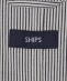 SHIPS: コードレーン ストライプ ワークジャケット (セットアップ対応)