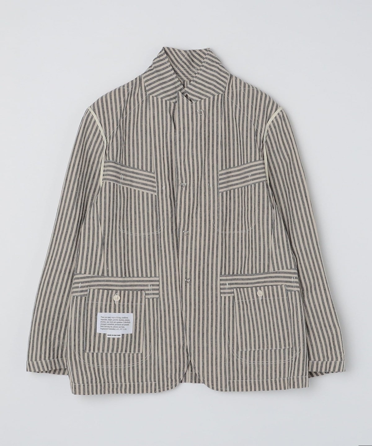 ENGINEERED GARMENTS: BEDFORD JACKET LC STRIPE ベッドフォード 